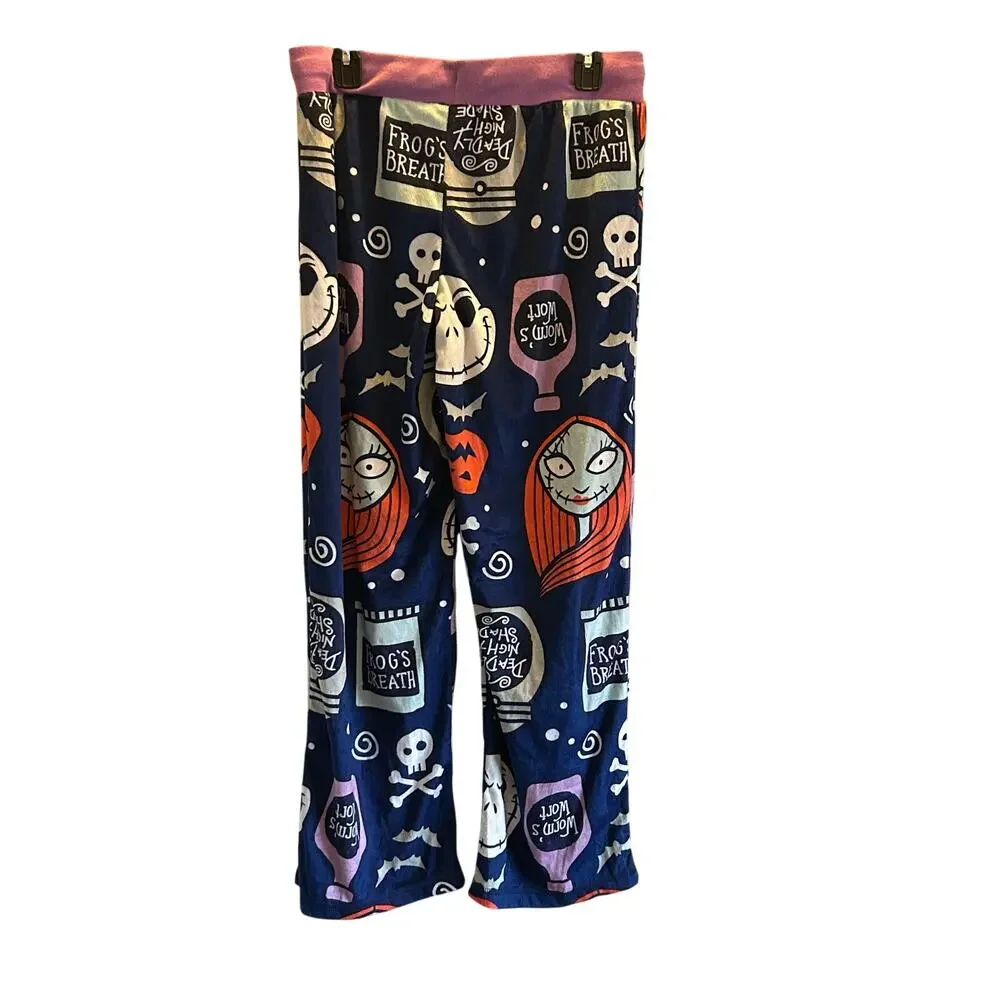 Disney Nightmare Before Christmas pajama bottoms Medium soft comfy cozy